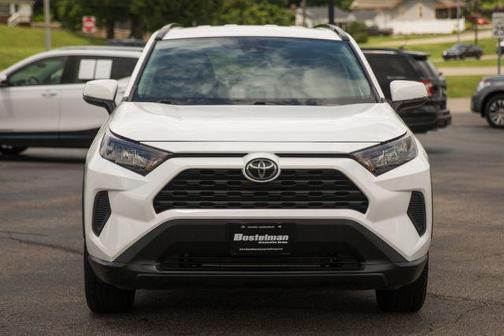 Super White 2021 Toyota RAV4 LE