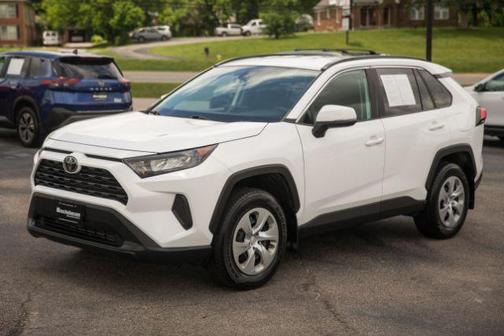 Super White 2021 Toyota RAV4 LE
