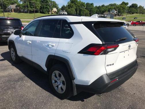 Super White 2021 Toyota RAV4 LE