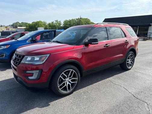 Ruby Red Metallic Tinted Clearcoat 2017 Ford Explorer sport