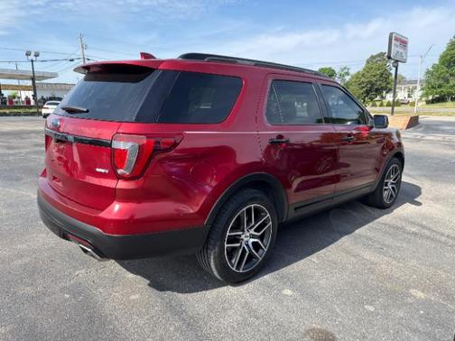 Ruby Red Metallic Tinted Clearcoat 2017 Ford Explorer sport
