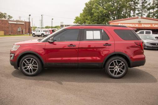 Ruby Red Metallic Tinted Clearcoat 2017 Ford Explorer sport