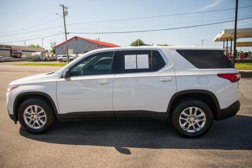 Summit White 2020 Chevrolet Traverse LS