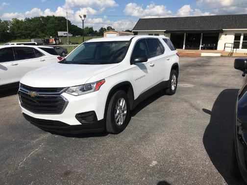 Summit White 2020 Chevrolet Traverse LS