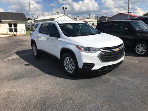 Summit White 2020 Chevrolet Traverse LS