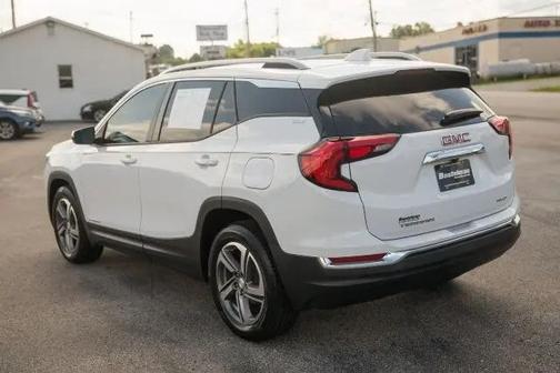 Summit White 2019 GMC Terrain SLT