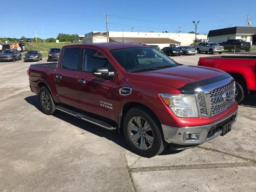 Cayenne Red 2017 Nissan Titan SV