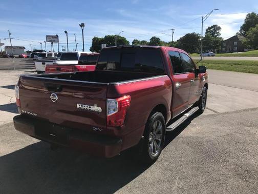 Cayenne Red 2017 Nissan Titan SV