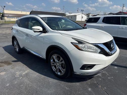 Pearl White 2017 Nissan Murano Platinum