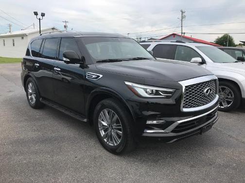 Mineral Black 2021 INFINITI QX80 Luxe