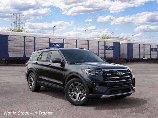 Agate Black Metallic 2027 Ford Explorer