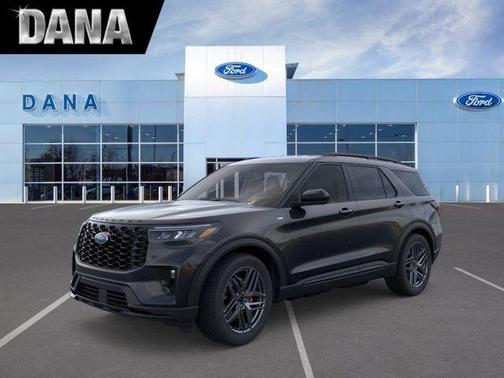 Agate Black Metallic 2026 Ford Explorer ST-Line