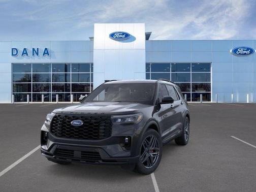 Agate Black Metallic 2026 Ford Explorer ST-Line