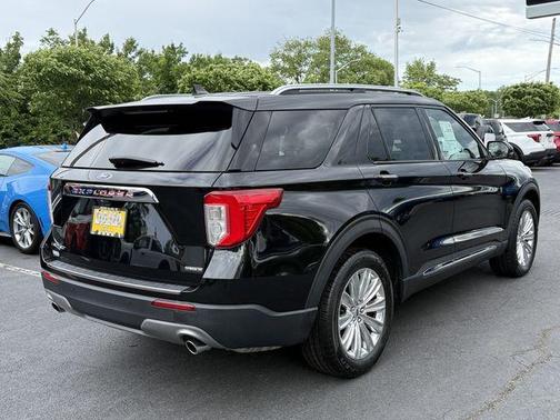 Agate Black Metallic 2021 Ford Explorer Limited