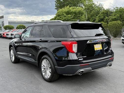 Agate Black Metallic 2021 Ford Explorer Limited