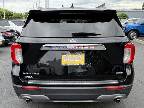 Agate Black Metallic 2021 Ford Explorer Limited