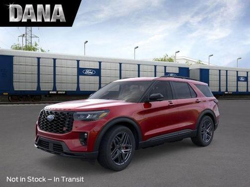 Rapid Red Metallic Tinted Clearcoat 2026 Ford Explorer ST