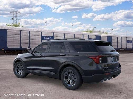 Agate Black Metallic 2026 Ford Explorer Active