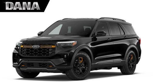 Agate Black Metallic 2026 Ford Explorer Tremor
