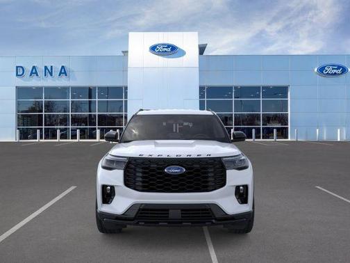 Space White Metallic 2026 Ford Explorer ST-Line