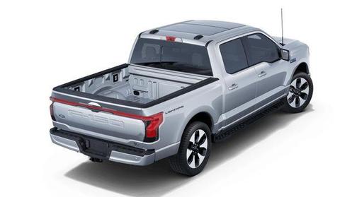 Iconic Silver Metallic 2025 Ford F-150 Lightning Platinum