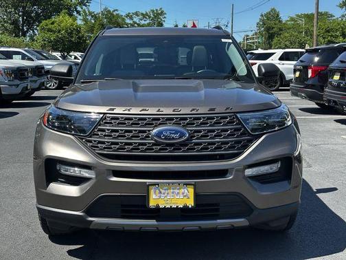 Stone Gray Metallic 2021 Ford Explorer XLT
