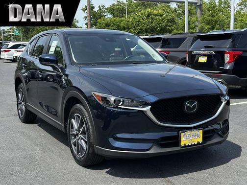 Deep Crystal Blue Mica 2018 Mazda CX-5 Touring