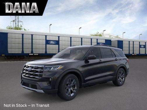 Agate Black Metallic 2026 Ford Explorer Active