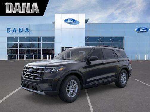 Agate Black Metallic 2026 Ford Explorer Active