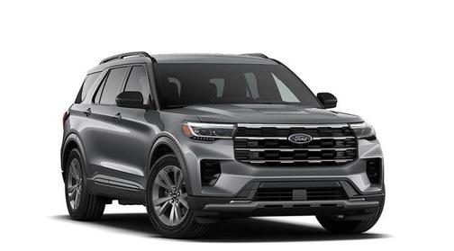 Carbonized Gray Metallic 2026 Ford Explorer Active