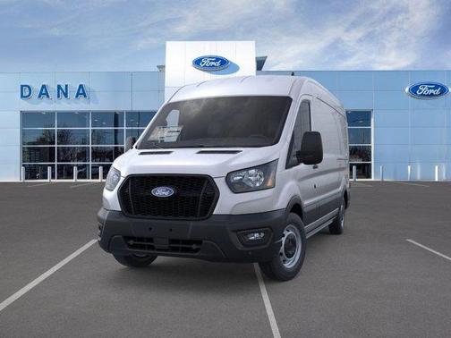 Ingot Silver Metallic 2026 Ford Transit-250 148 WB Medium Roof Cargo
