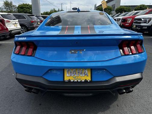 Grabber Blue 2024 Ford Mustang GT Premium