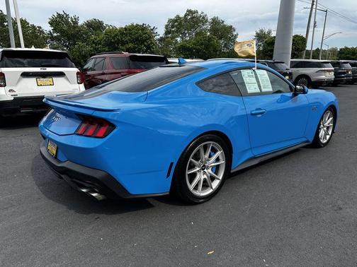 Grabber Blue 2024 Ford Mustang GT Premium