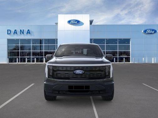 Agate Black Metallic 2025 Ford F-150 Lightning Platinum