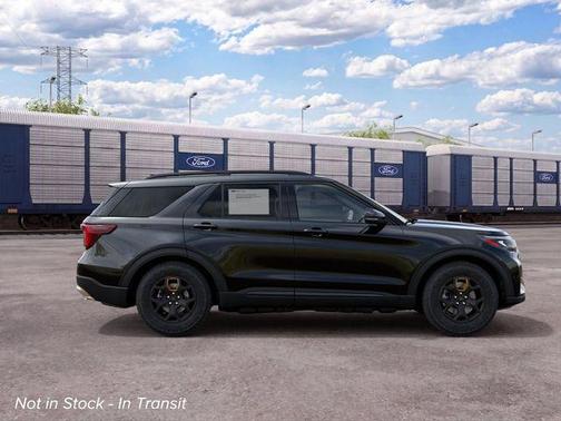 Agate Black Metallic 2027 Ford Explorer