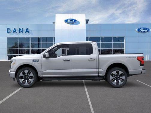 Iconic Silver Metallic 2025 Ford F-150 Lightning Platinum