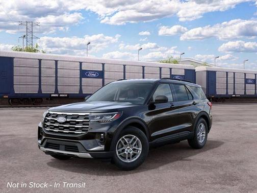 Agate Black Metallic 2027 Ford Explorer
