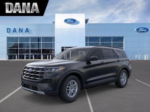 Agate Black Metallic 2026 Ford Explorer Active