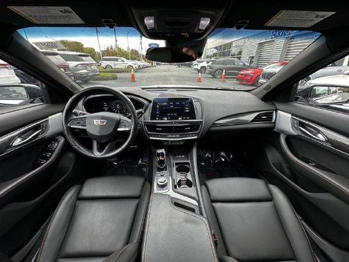 Summit White 2024 Cadillac CT5 Sport AWD