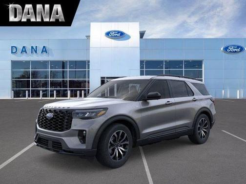 Carbonized Gray Metallic 2026 Ford Explorer ST-Line