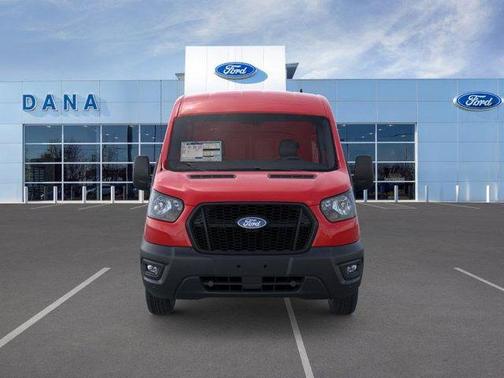 Race Red 2026 Ford Transit-250 148 WB Medium Roof Cargo