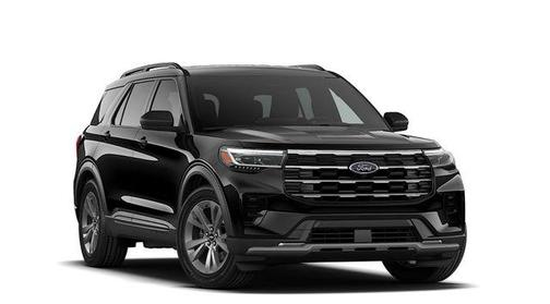Agate Black Metallic 2026 Ford Explorer Active