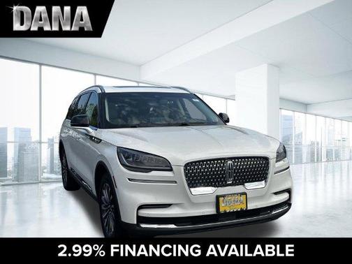 Pristine White 2023 Lincoln Aviator Standard AWD