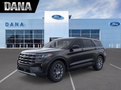 Agate Black Metallic 2026 Ford Explorer Active