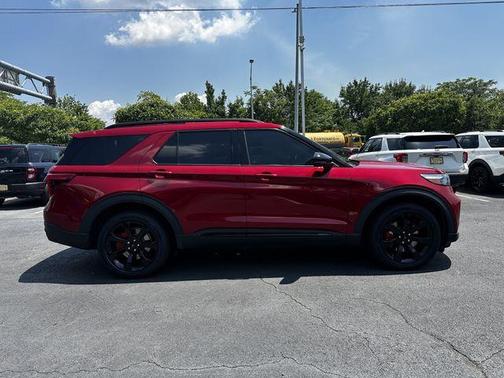 Red Metallic 2023 Ford Explorer ST
