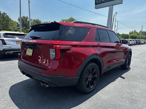 Red Metallic 2023 Ford Explorer ST
