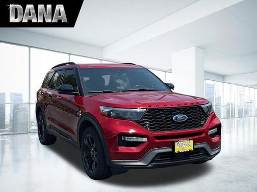 Red Metallic 2023 Ford Explorer ST
