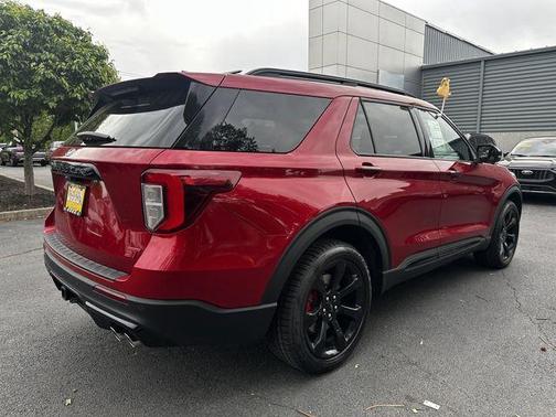 Rapid Red Metallic Tinted Clearcoat 2023 Ford Explorer ST