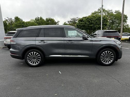 Gray Metallic 2024 Lincoln Aviator Premiere