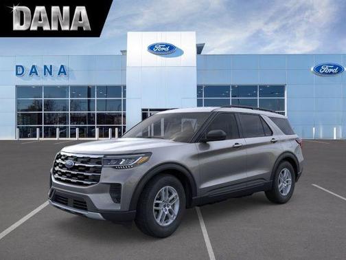 Carbonized Gray Metallic 2026 Ford Explorer Active